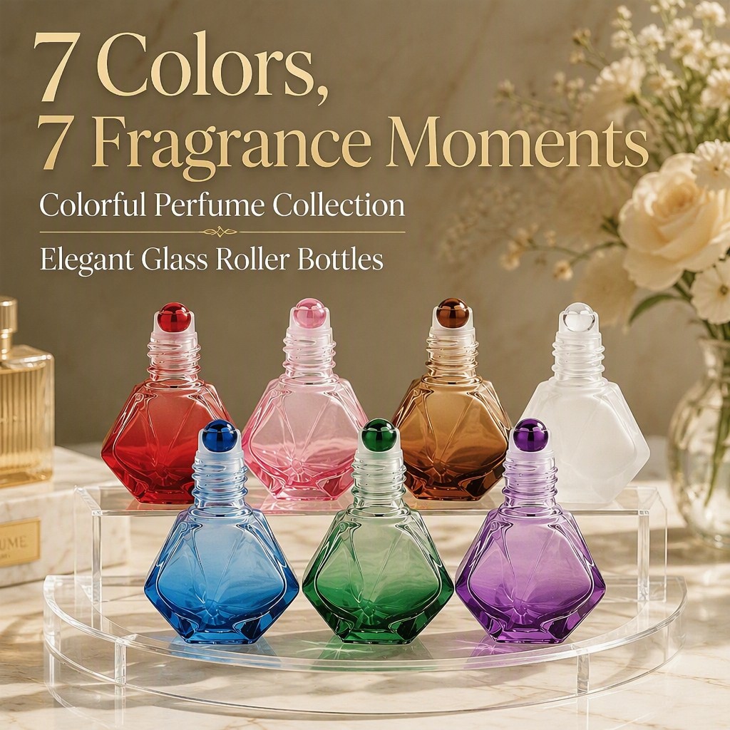 7ml Empty Diamond-Shaped Color - Perfume Imperium Fragrance World recension och pris