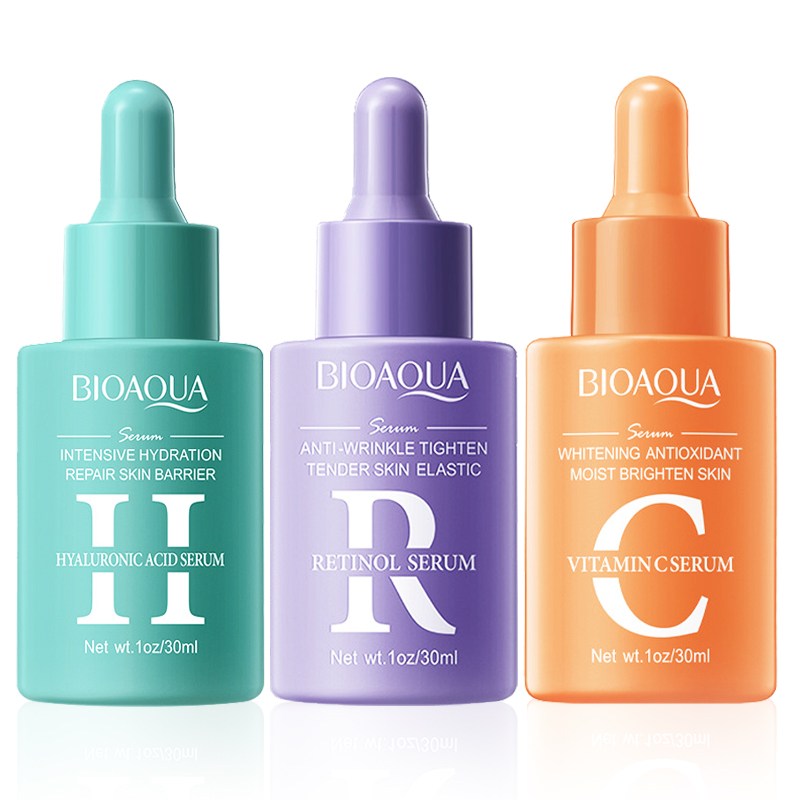 1/3pcs BIOAQUA Vitamin C Retin - The Ordinary Serum Hyaluronic Acid recension och pris