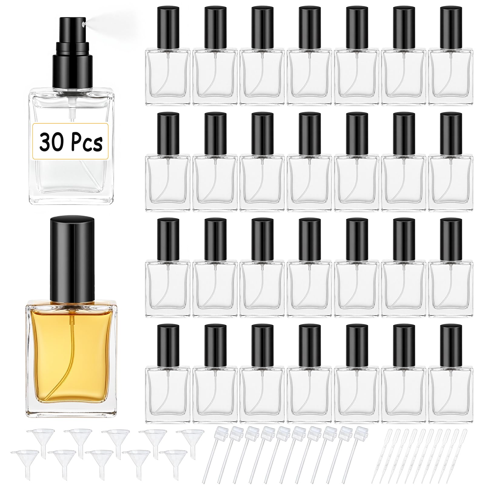 High quality 30 15ml clear gla - Perfume Imperium Fragrance World recension och pris