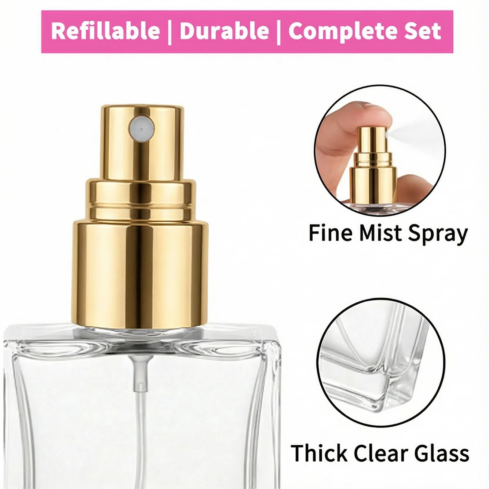 High quality 30 15ml clear gla - Perfume Imperium Fragrance World recension och pris