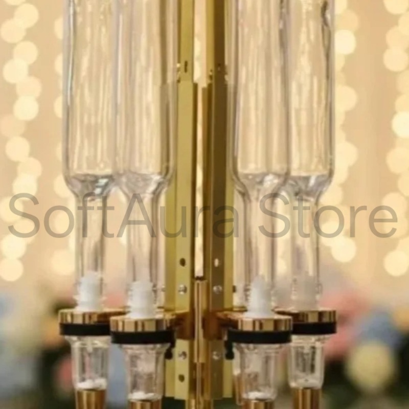 6 Golden/silvery Pump Head Per - Perfume Fragrance Bar recension och pris