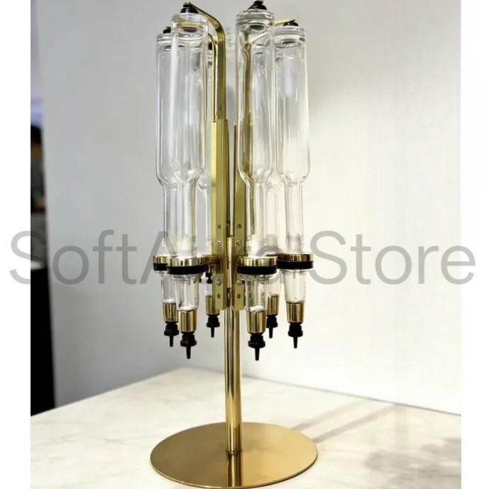 6 Golden/silvery Pump Head Per - Perfume Fragrance Bar recension och pris