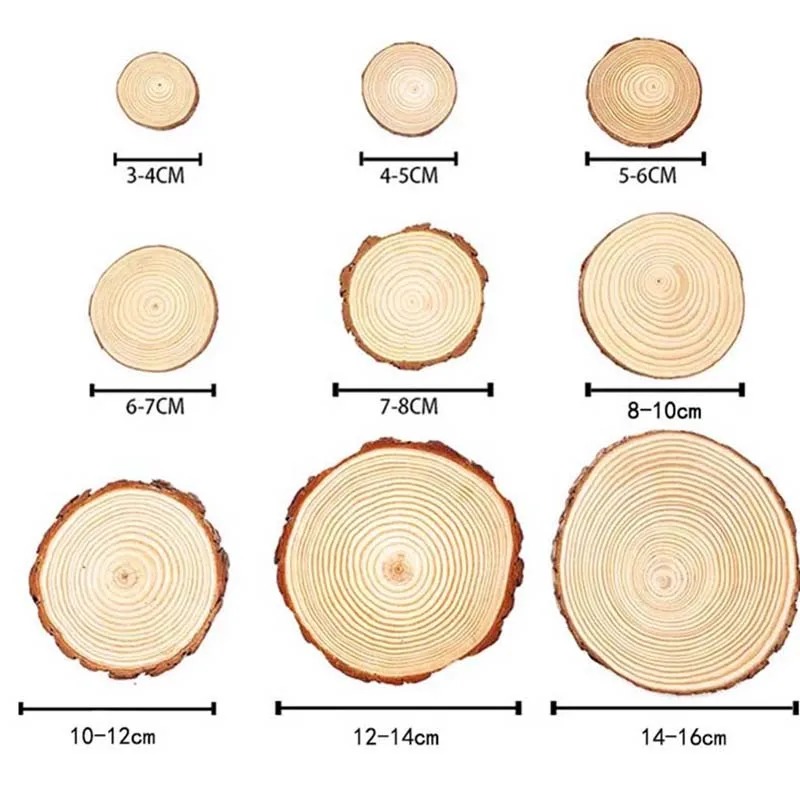 3-16CM/1-10pcsThick Natural Pi - Oud Wood Chip recension och pris