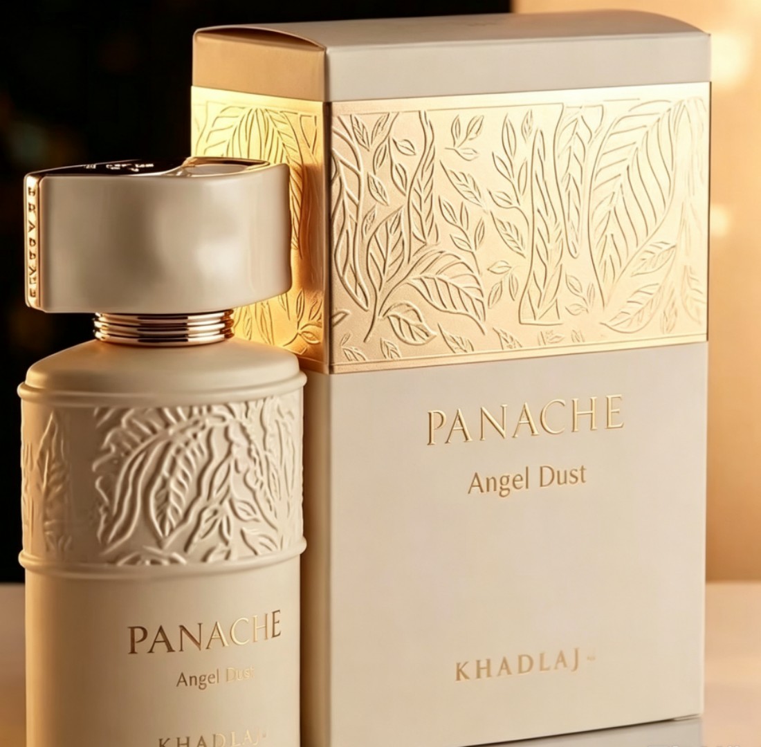 Khadlaj Panache Angel Dust Cre - Perfume Fragrance Powder recension och pris