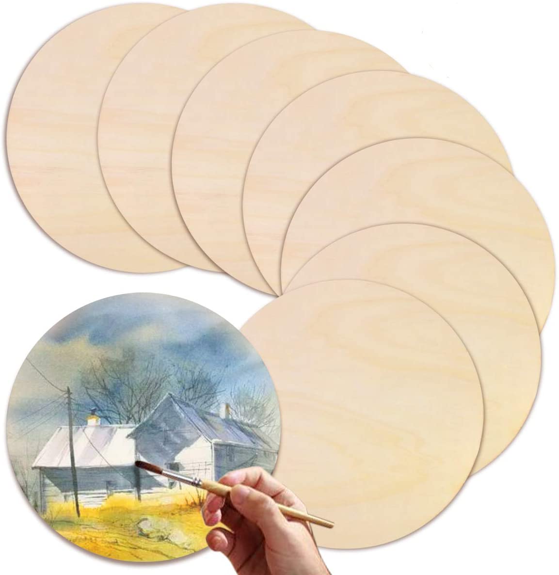 Diameter 1-10CM Natural Unfini - Oud Wood Chip recension och pris